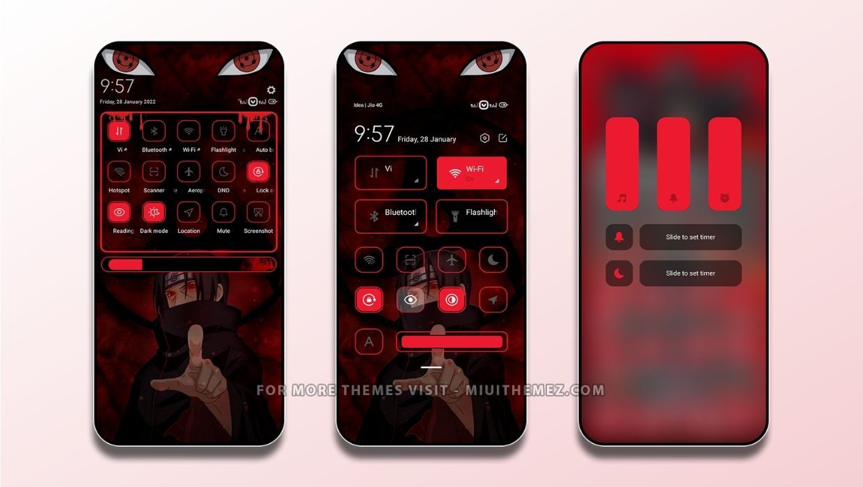 ITACHI v12.5 Dark MIUI Theme