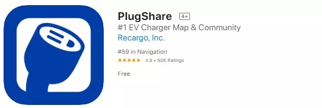 plugshare - ev charging station map app