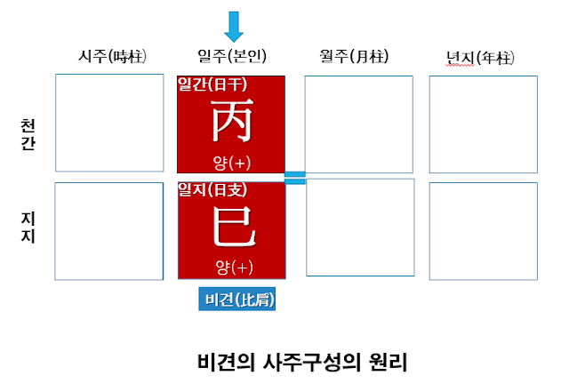 비견의 사주구성의 원리