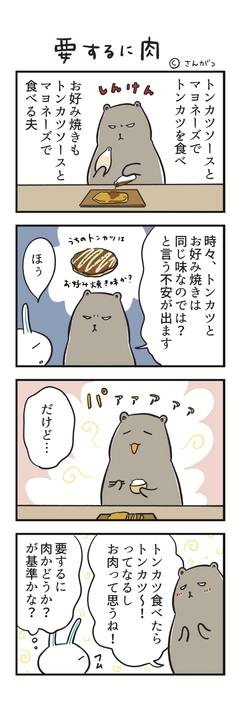 要するに肉　さんがつ家の徒然漫画