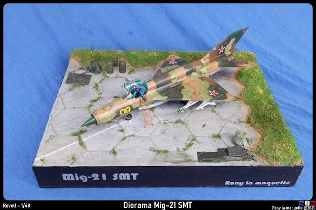 Diorama Mig-21 SMT.