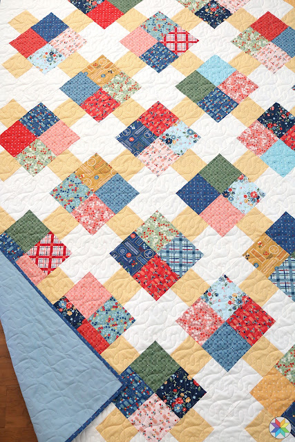 Prime Time quilt pattern by Andy Knowlton of A Bright Corner quilt blog