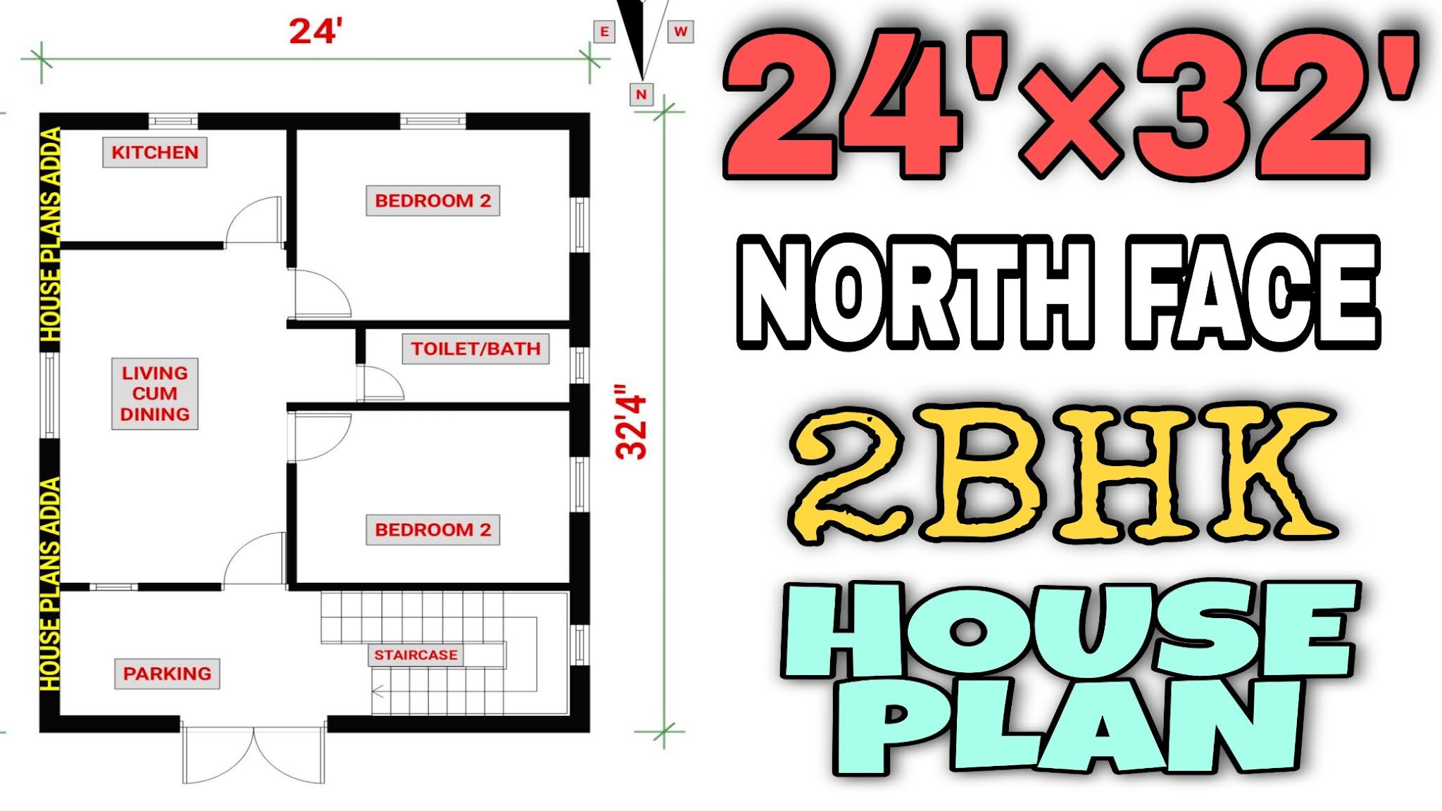 house plan 24×32