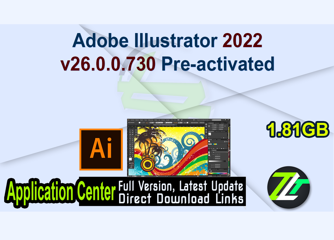 Adobe Illustrator 2022 v26.0.0.730 Pre-activated