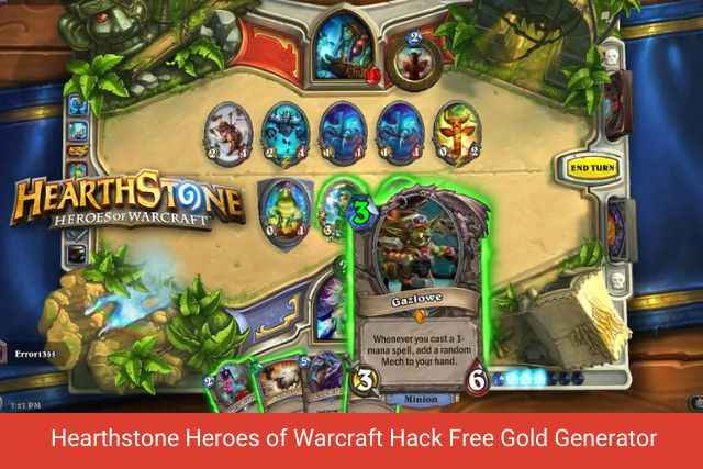 Hearthstone Heroes of Warcraft Hack Free Gold Generator