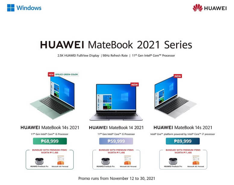 HUAWEI MateBook 14s 2021