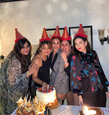 Malaika Arora, Arjun Kapoor, Karisma Kapoor and others snapped at Kareena Kapoor Khan's house for Amrita Arora's birthday party