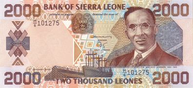 Sierra Leonean Leone is the 5th on the list of the lowest currencies in the world.