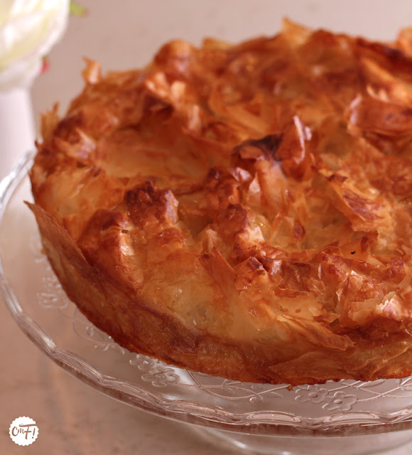 Tourte aux pommes (pâte filo)