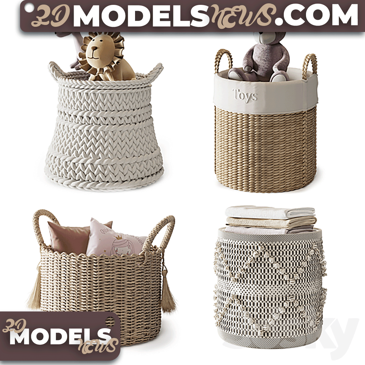 Baskets Model Set 08 1