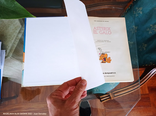 Restarurar un cómic de #asterix