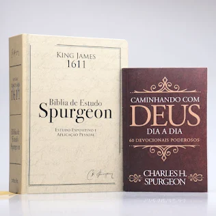Baixe Bíblia de estudo Spurgeon, King James BKJ 1611 está incluído com notas de estudo expositivas