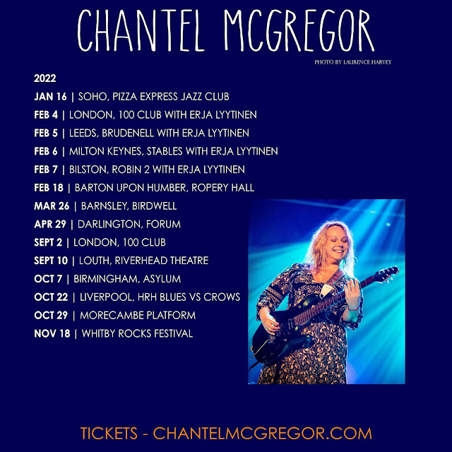 chantel mcgregor tour 2022