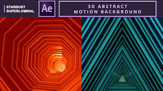 How To Make 3D Animated Backdrops Using STARDUST In After Effects
