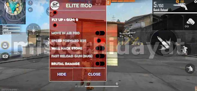 Apk Elite Mods Free Fire Terbaru Auto Headshot Anti Banned