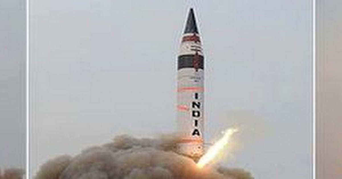 India Successfully Test-Fires Agni-5 Ballistic Missile With A Very High Degree of Accuracy