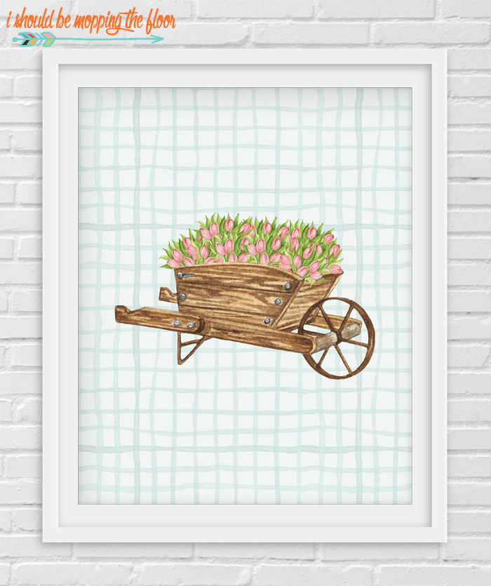 Wheelbarrow Printable