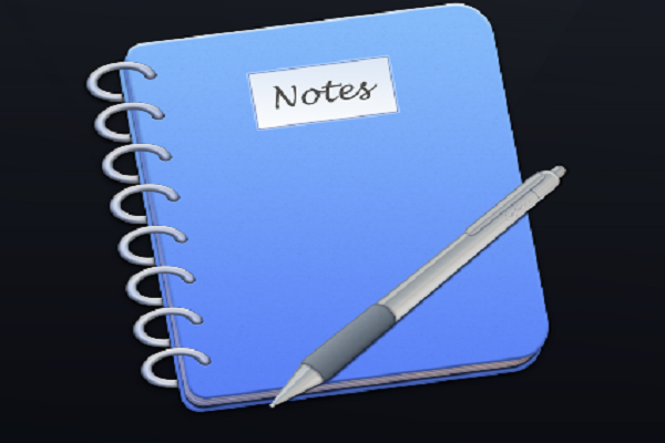 Notes icon aesthetic blue