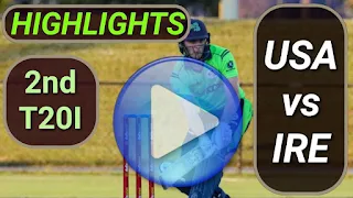 USA vs IRE 2nd T20I
