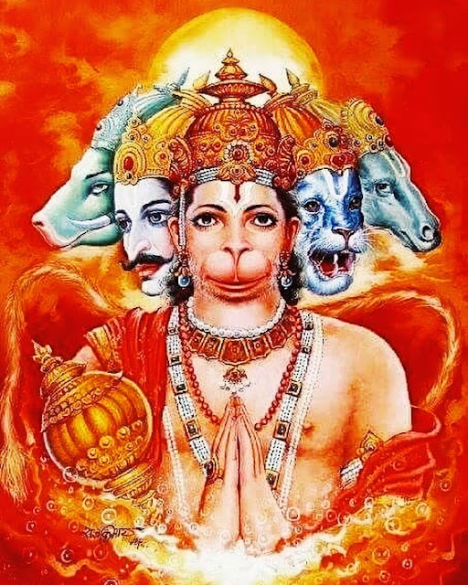 200+ Best Panchmukhi Hanuman Ji Images, Photos, Pictures and HD Wallpaper,.  - Story of the God