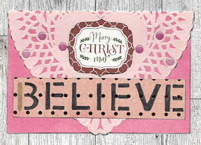 November 1, 2023 card for Christmas Bingo Challenges blog