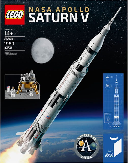 Lego Apollo - Saturn V - Saturno 5 - Nasa