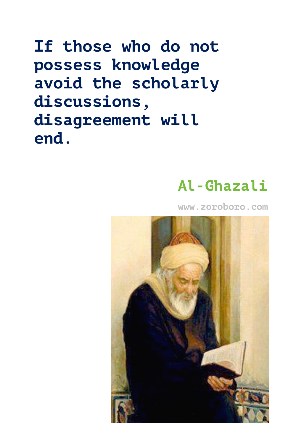 Al-Ghazali Quotes. Abu Hamid al-Ghazali Wisdom. Al-Ghazali Philosophy. Al-Ghazali Sufism. Al-Ghazali Quotes