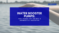 domestic water booster pump