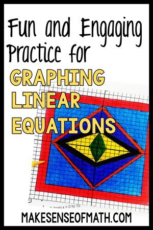 Fun Graphing Linear Equations Activity Worksheet