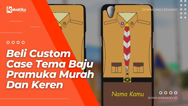 beli custom case baju pramuka keren dan murah