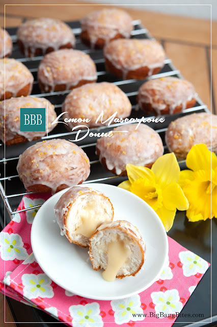 Lemon Mascarpone Donut