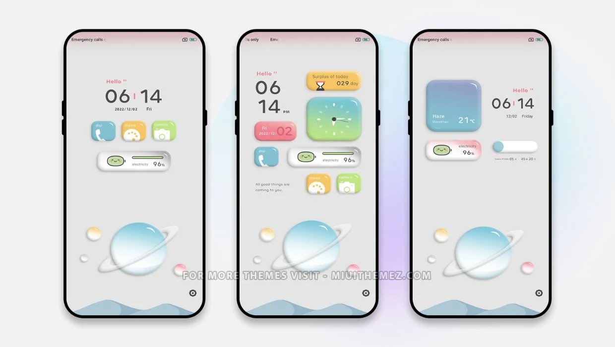 WaterDropPlanet MIUI Theme