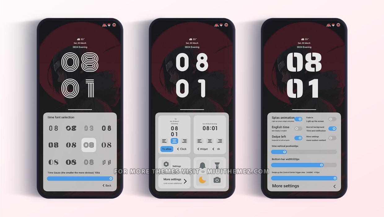 Red Eye (Itachi Uchiha) Theme for Hyper OS Devices