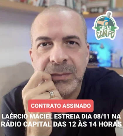 Ondas curtas: Laércio Maciel estreia na Rádio Capital