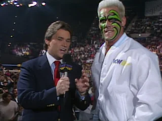 WCW Clash of the Champions 13 Review - Sting and Tony Schiavone
