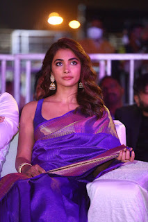 Actress Pooja Hegde at Radhe Shyam Pre Release Event