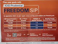 SIP Freedom ICICI prudential Mutual fund