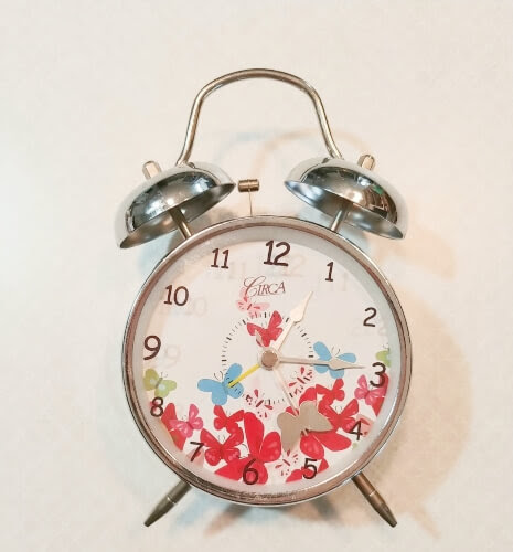 A Miniature Boho Scene in a Repurposed Alarm Clock
