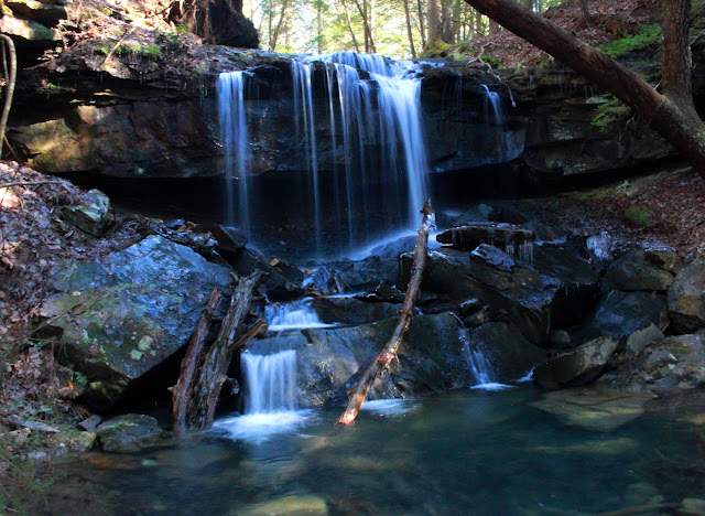 Upper Dry Creek Falls and plunge pool