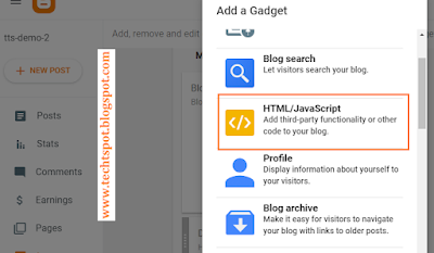 Add Author Profile widget to Blogger 4