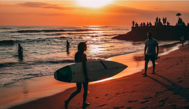 Sunset in bali - The Ultimate Guide to the Best Bali Beach in The World