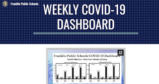 Franklin Public Schools, MA: weekly COVID dashboard updated