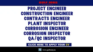 Qatar Jobs-Project Engineer-Construction Engineer-Contracts Engineer-Plant Inspector-QA/QC Inspector-Process Engineer-Senior Control Engineer