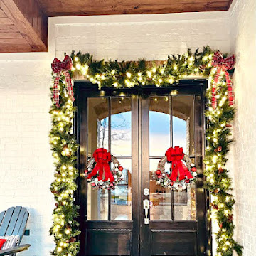 DIY Grapevine Christmas Wreaths 