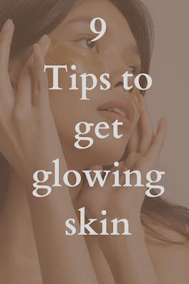 Beauty tips glowing skin