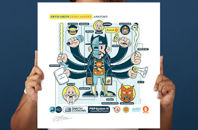 Kevin Smith: Guru Askew Giclee Print by Chogrin x Sideshow Collectibles x Unruly Industries