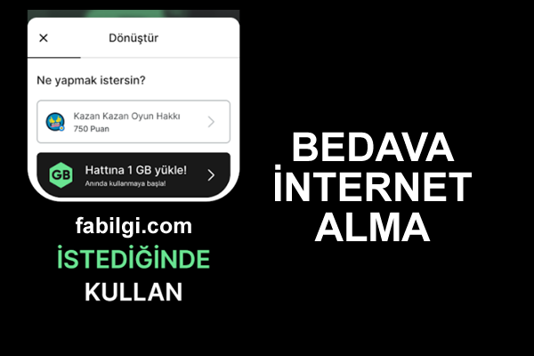 Turkcell Bedava İnternet GB Alma Uygulaması İndir 2022