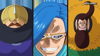 ワンピースアニメ WCI編 841話 ハイファット ノアゼット | ONE PIECE ホールケーキアイランド編