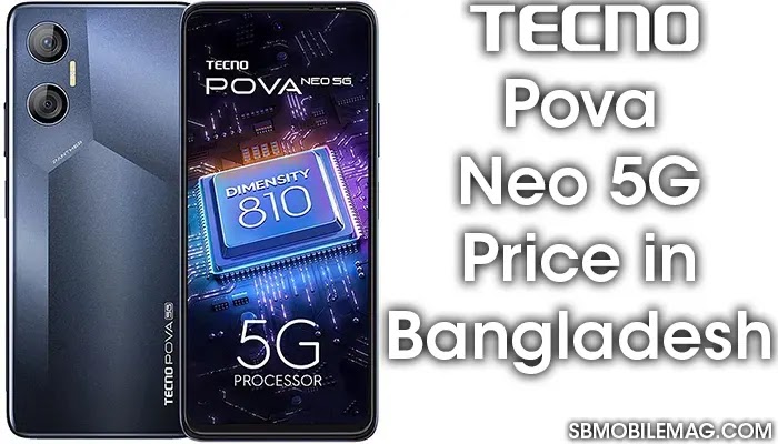 Tecno Pova Neo 5G Price in Bangladesh & Specs