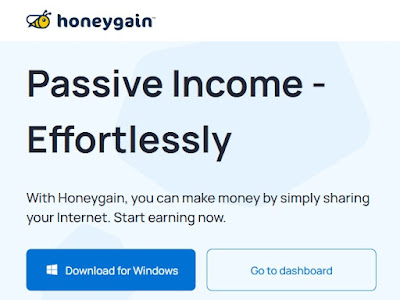 Honeygain, earn passive income sharing your Internet